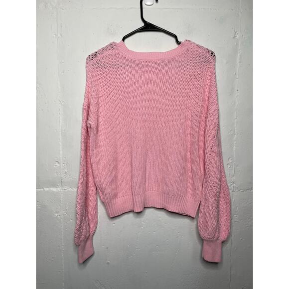 Lilly Pulitzer 100% Cotton Bristow Sweater in Conch Shell Pink Size XS - Picture 5 of 6